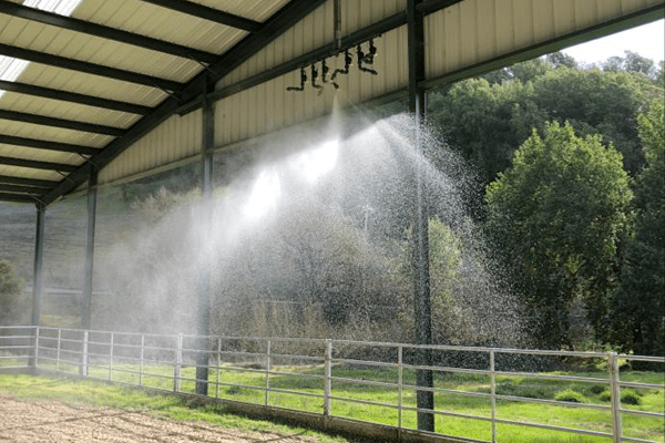 horse arena dust control